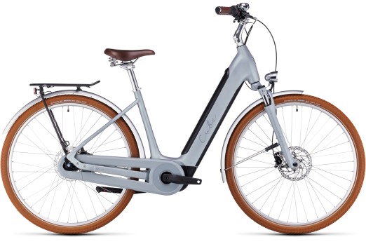CUBE ELLA CRUISE HYBRID EAZY ENTRY 500 elektro velosipēds -  metallicstone/grey - 2023