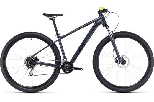 CUBE AIM PRO 29 mountain bike - grey/flashyellow - 2023