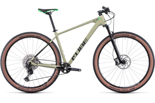 CUBE REACTION C:62 RACE bicycle - green/flashgreen