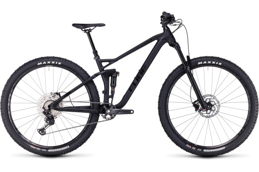 CUBE STEREO ONE22 RACE kalnu velosipēds - black anodized - 2023