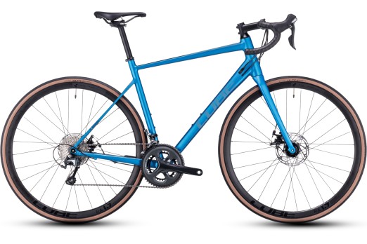 CUBE ATTAIN RACE road bike - blue/spectral - 2023