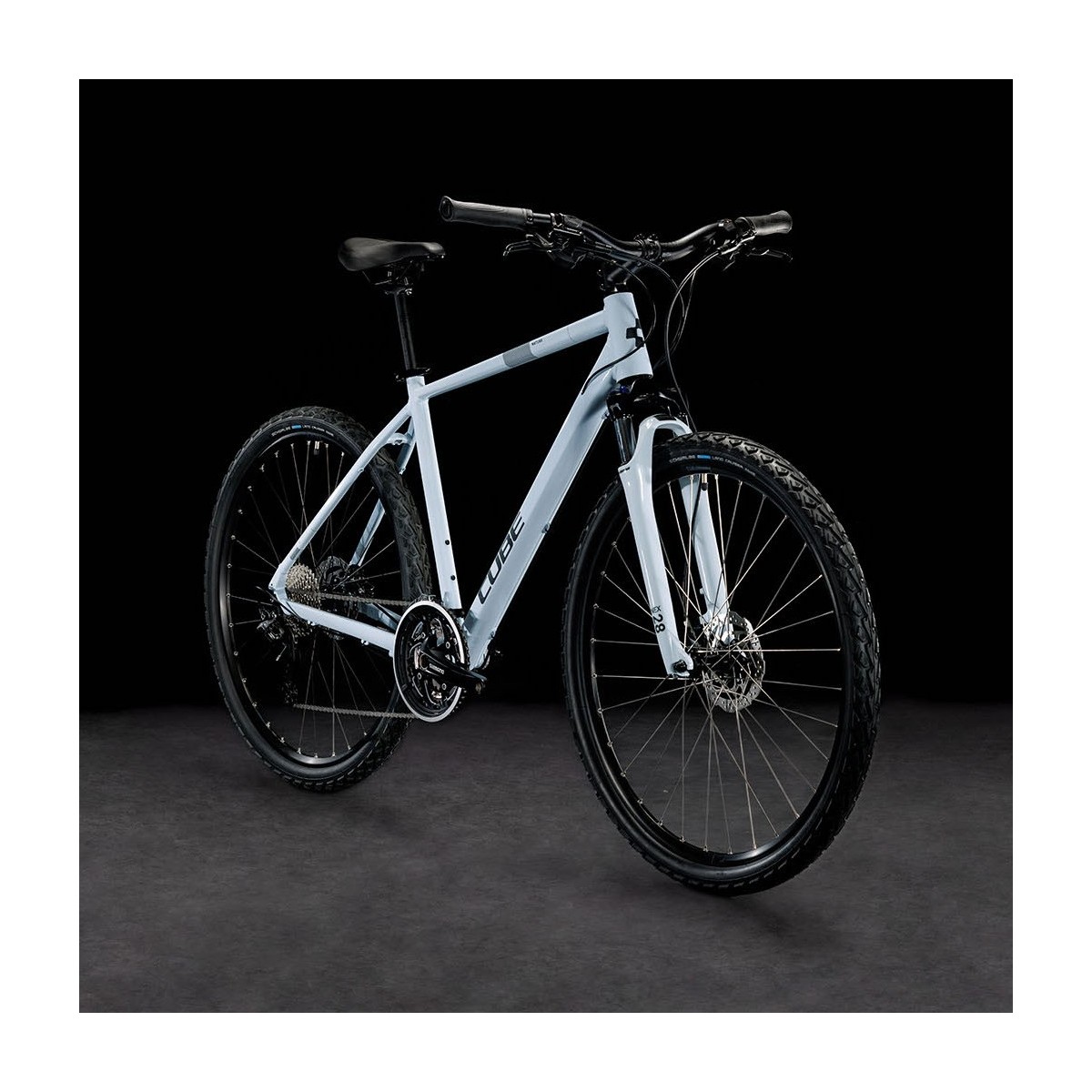 CUBE NATURE PRO crossbike - frostwhite/grey - 2023