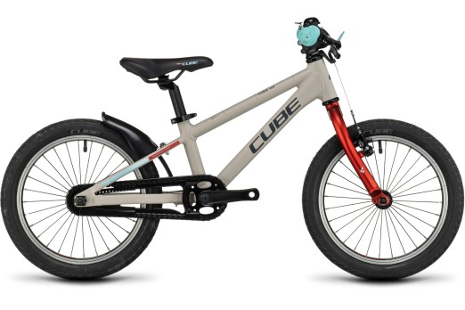 CUBE CUBIE 160 RT kids bicycle - grey/red - 2023
