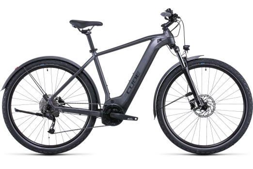 CUBE NURIDE HYBRID PERFORMANCE 625 ALLROAD elektro velosipēds graphite/black