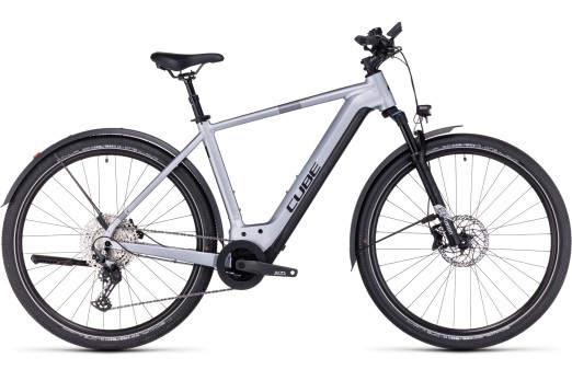 CUBE NURIDE HYBRID EXC 750 ALLROAD elektro velosipēds - shinymoss/black - 2023