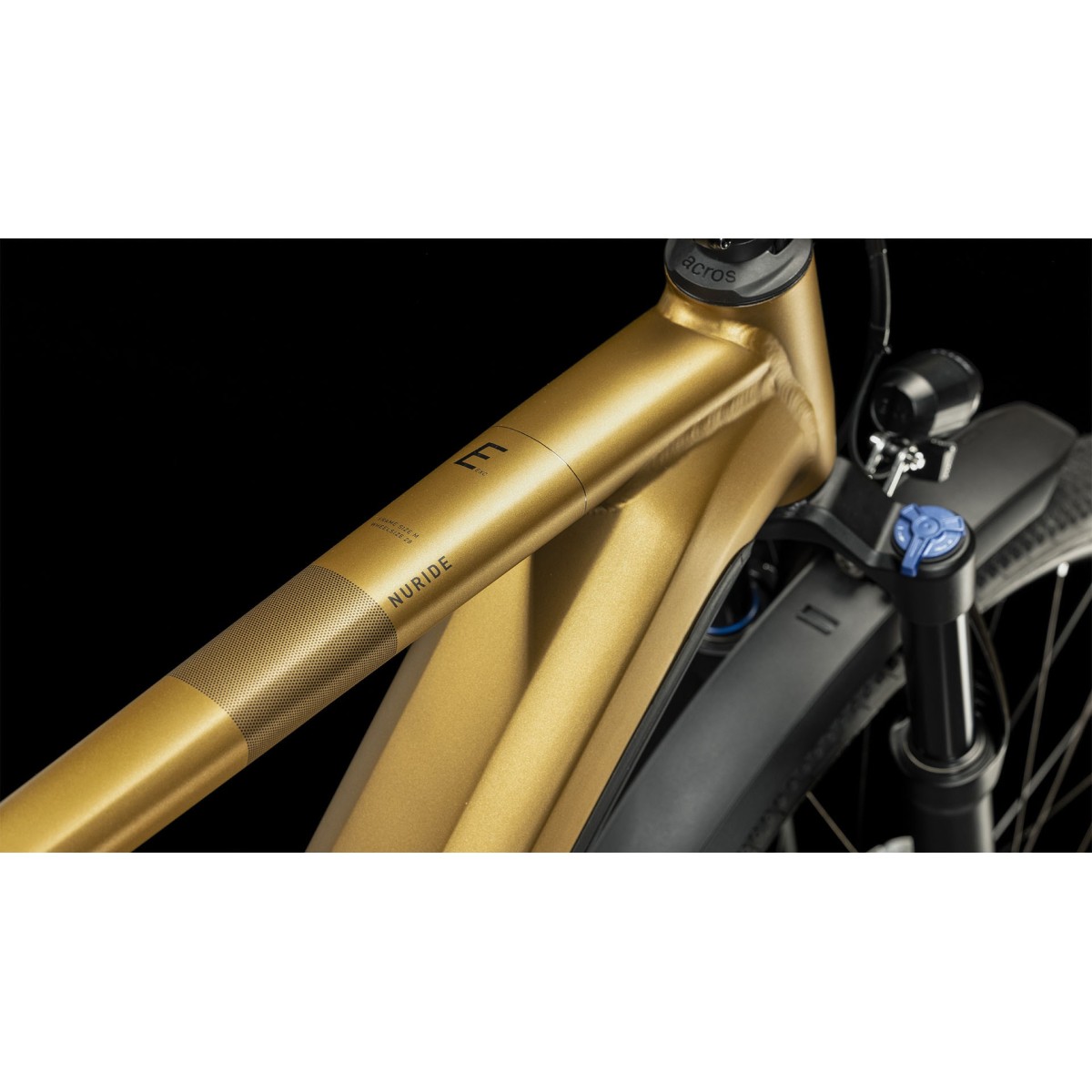 CUBE NURIDE HYBRID EXC 750 ALLROAD elektro velosipēds - caramel/black - 2023