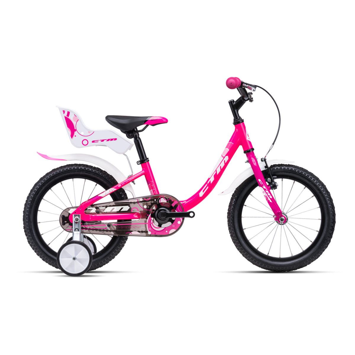 CTM MARRY 16 bērnu velosipēds - rozā