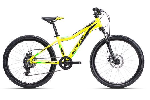 CTM ROCKY 3.0 bērnu velosipēds - dzeltens