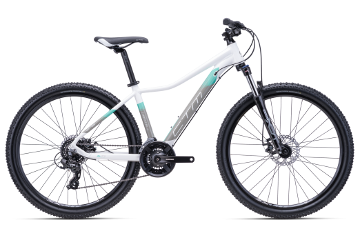 CTM CHARISMA 2.0 27,5" velosipēds - balts/zaļš - 2022