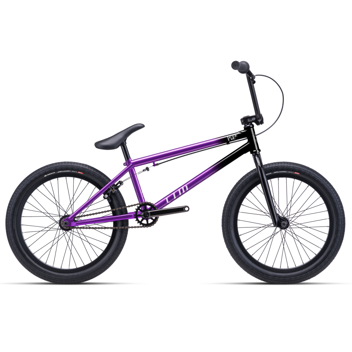 CTM BMX POP 20" Hi-Ten bicycle - purple/black