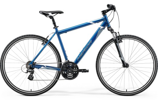 MERIDA CROSSWAY 10-V velosipēds - zils