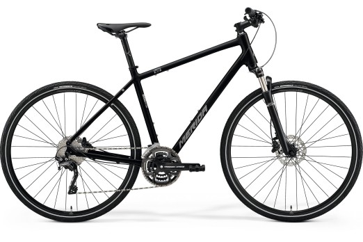 MERIDA CROSSWAY 500 velosipēds - melns