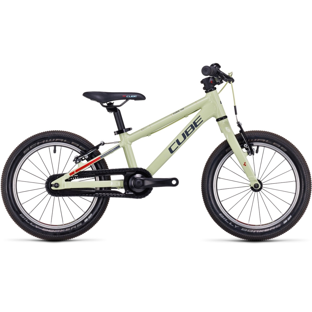 CUBE CUBIE 160 kids bicycle - green/red - 2023