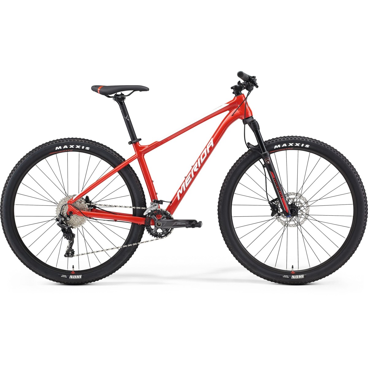 MERIDA BIG NINE 500 velosipēds - sarkana
