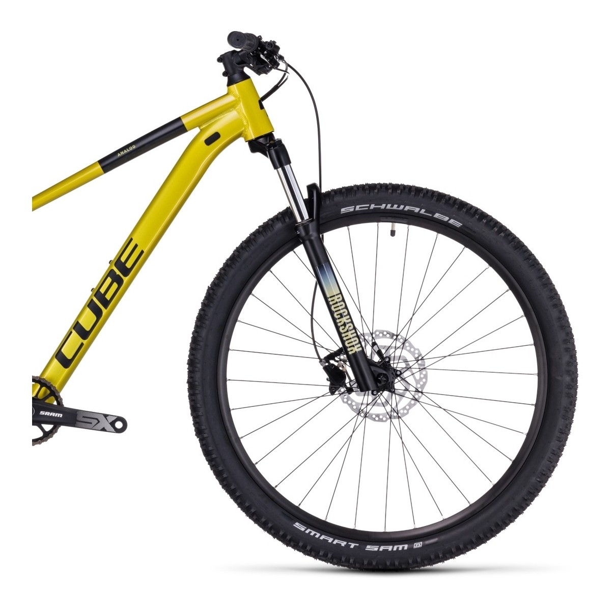 CUBE ANALOG 29 kalnu velosipēds - flashlime/black - 2023