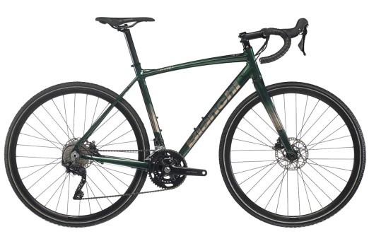 BIANCHI VIA NIRONE 7 ALLROAD velosipēds - zaļš/bronza - 2023