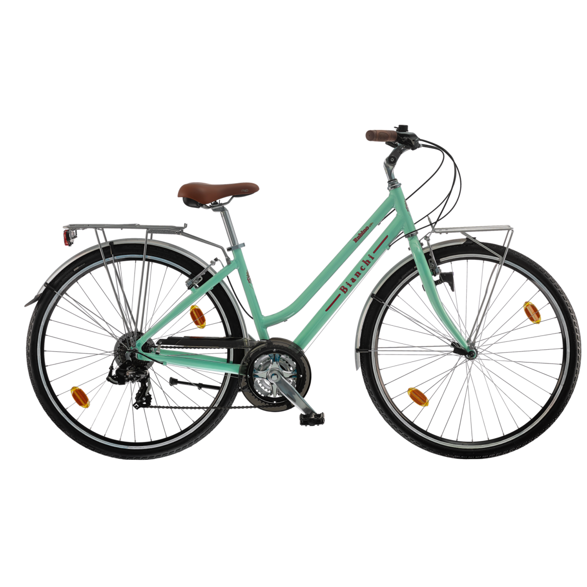 BIANCHI SPILLO RUBINO DELUXE LADY velosipēds - zaļš