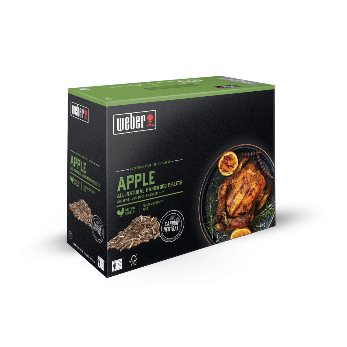 WEBER Smokefire koka granulas - ābolu, granulu griliem, 18291