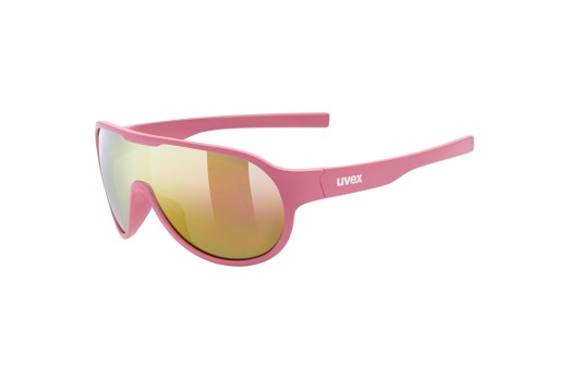UVEX SPORTSTYLE 512 bērnu saules brilles - rozā