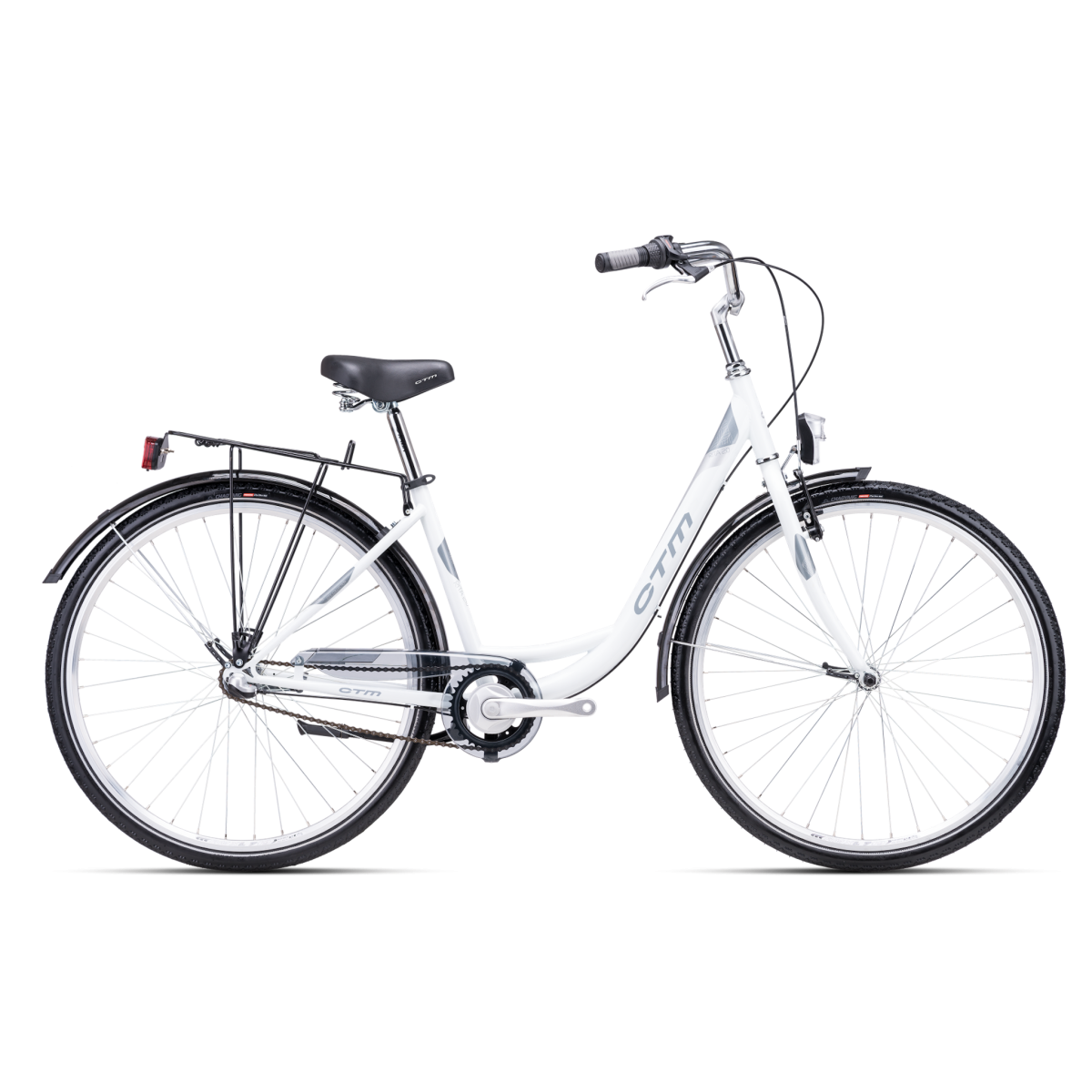 CTM RITA 2.0 comfort bicycle - white