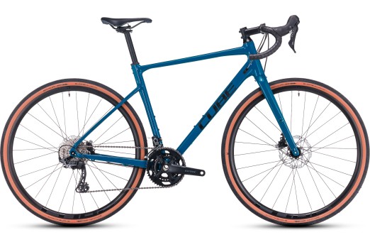 CUBE NUROAD RACE gravel bicycle - blue/black - 2023