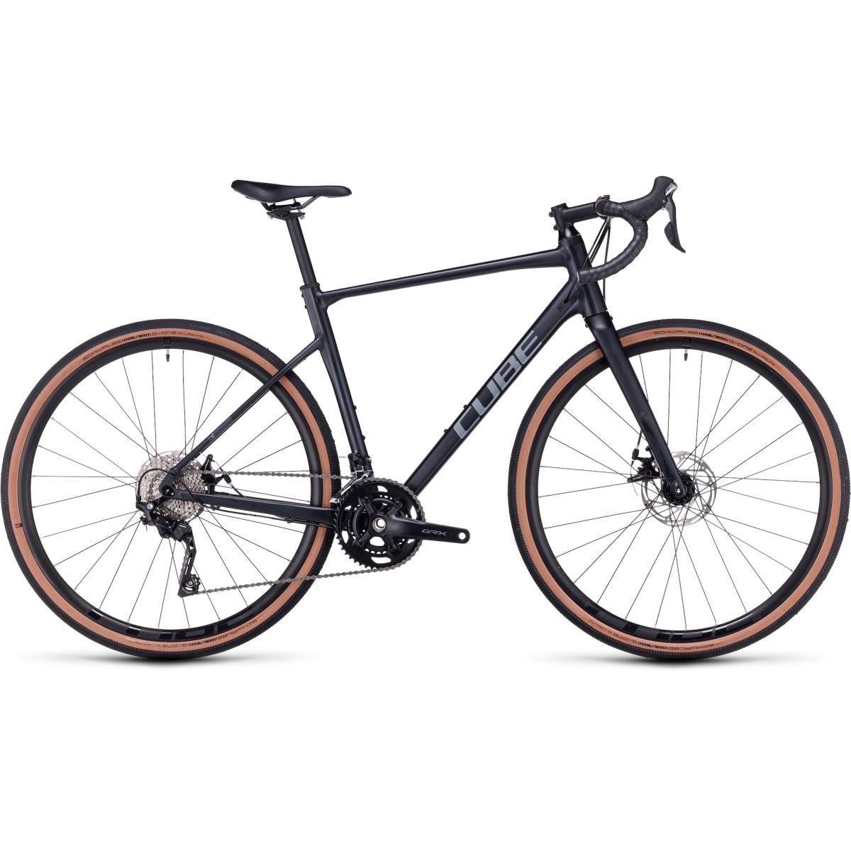 CUBE NUROAD PRO gravel bicycle - metalblack/grey - 2023