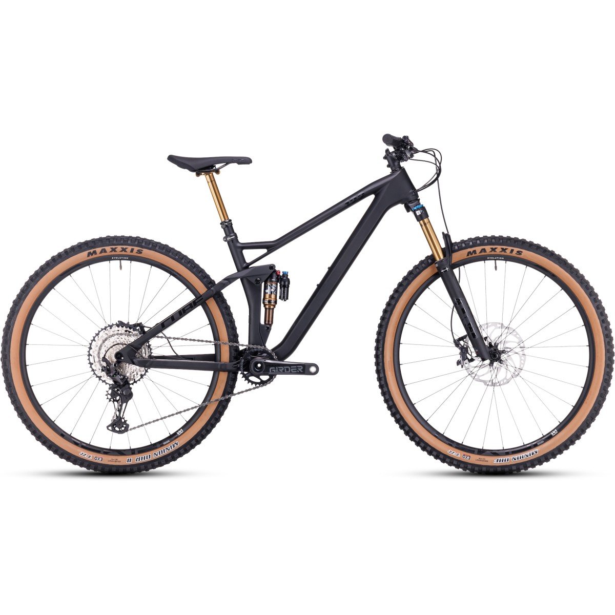CUBE STEREO ONE22 HPC EX 29 kalnu velosipēds - carbon/black - 2023