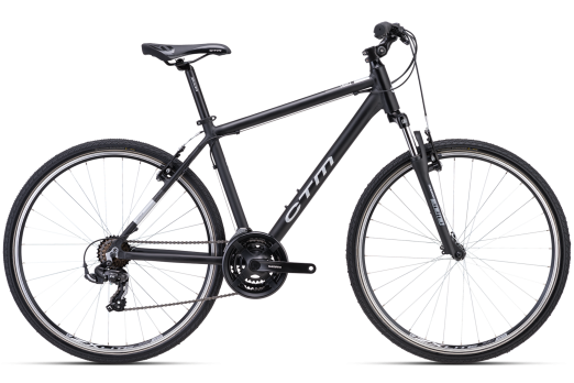 CTM TRANZ 1.0 bicycle - black - 2023