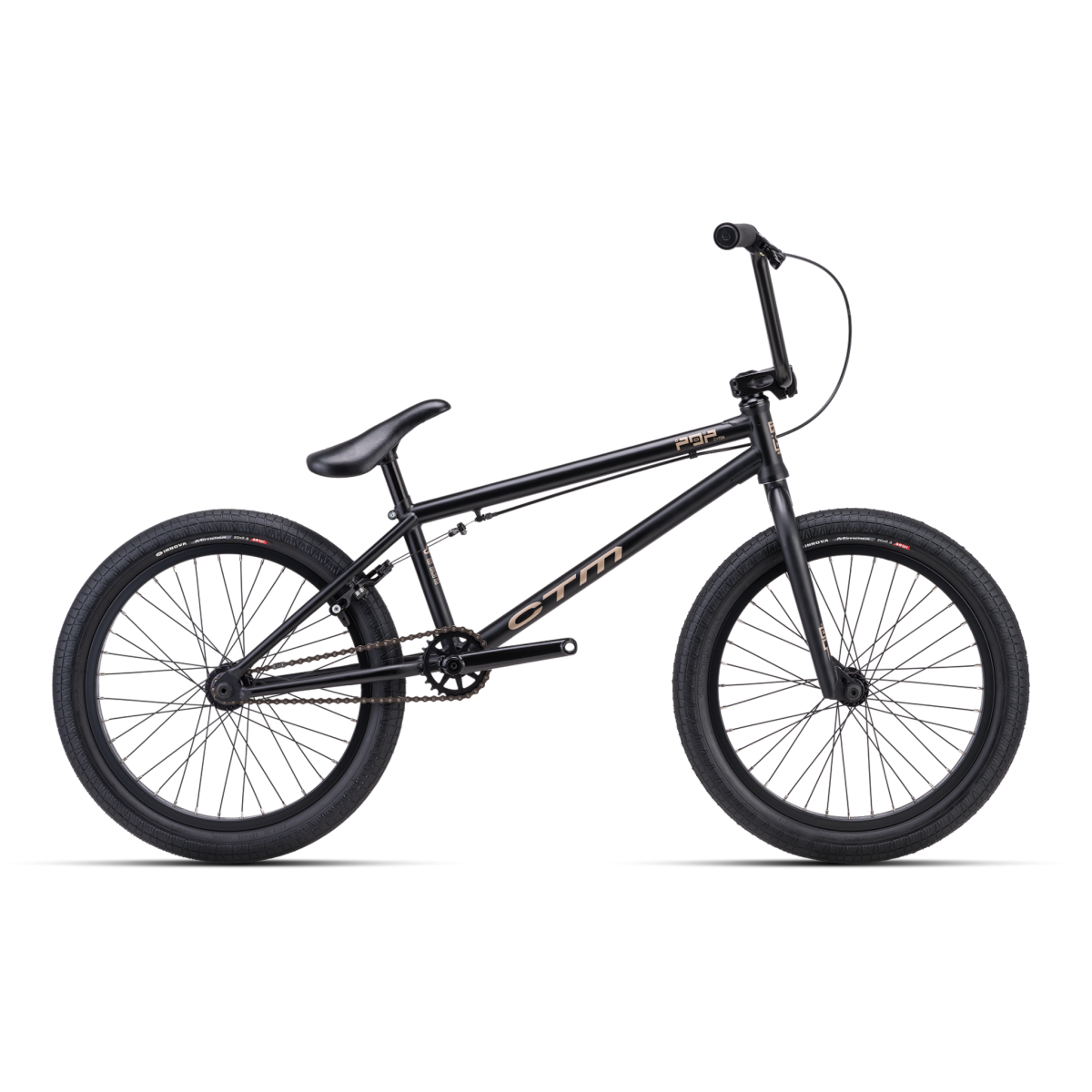 CTM BMX POP 20" Hi-Ten bicycle - black matt