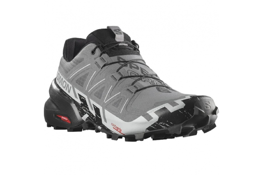 SALOMON SPEEDCROSS 6 WIDE trail running shoes - black/grey