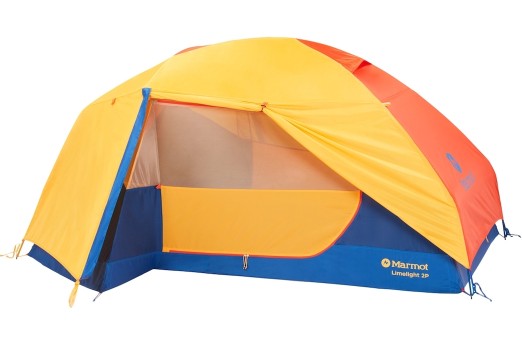MARMOT LIMELIGHT 3P telts - solar/red sun