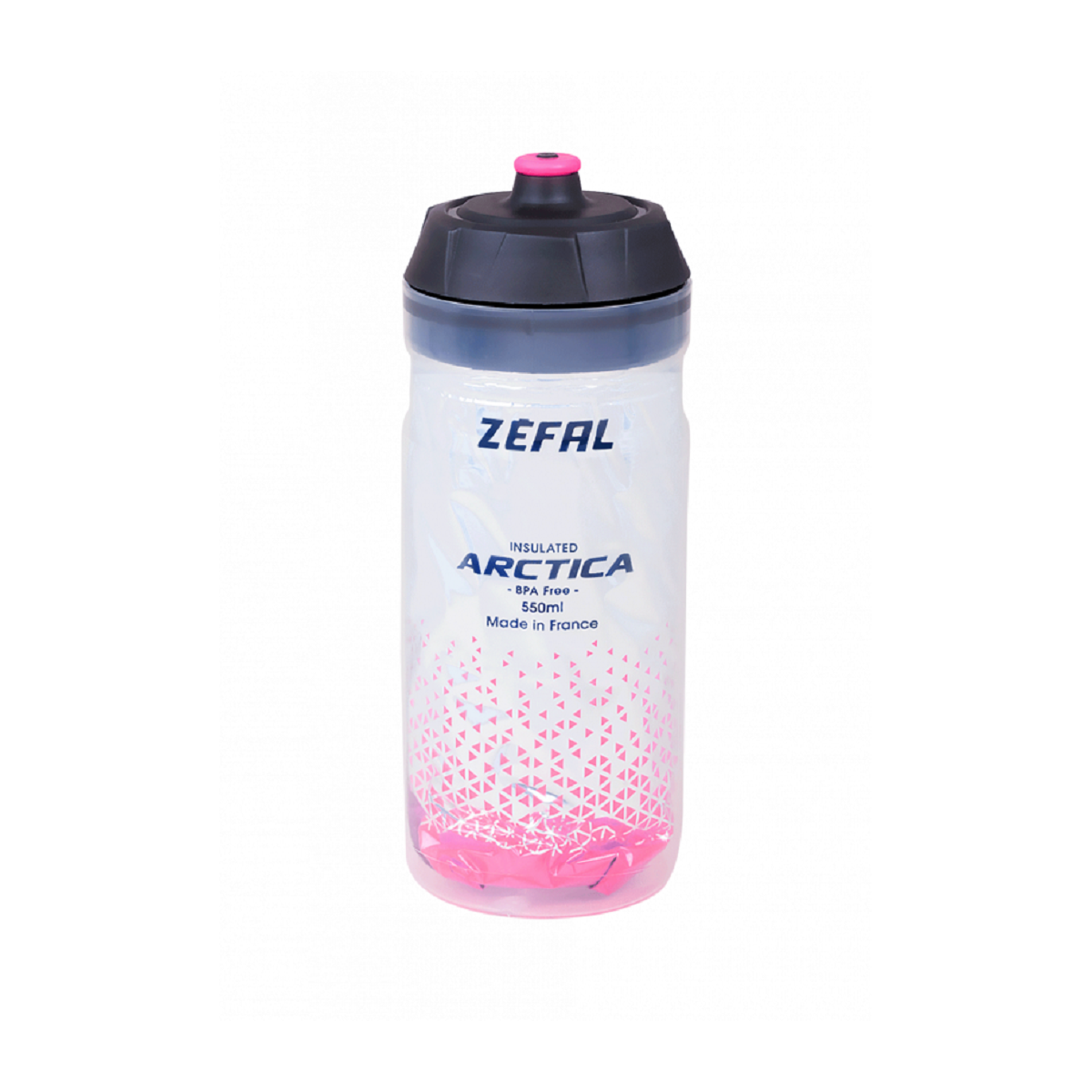 ZEFAL ARTICA 55 550ML termo pudele rozā / pelēka