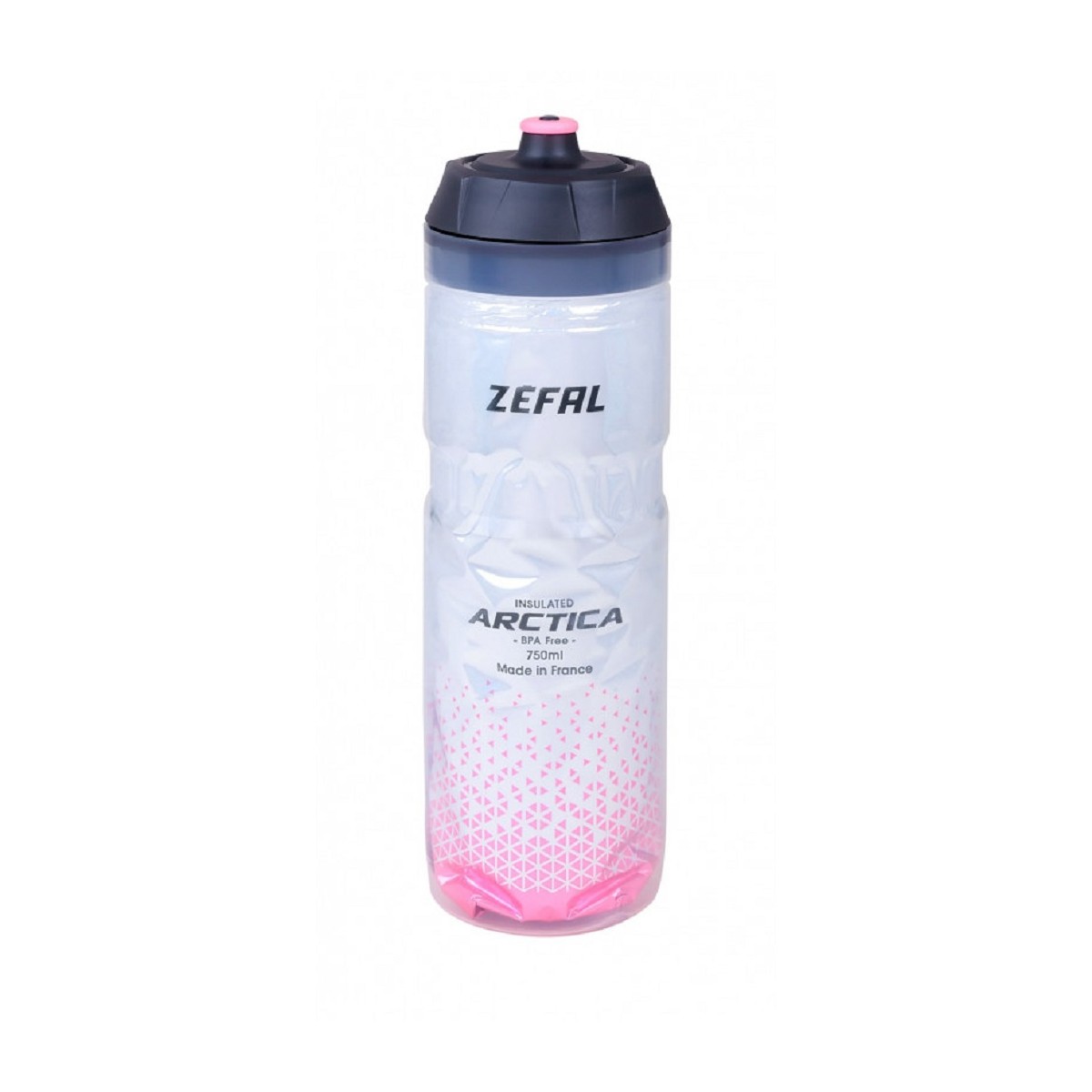ZEFAL ARCTICA 75 750ML termo pudele rozā / pelēka
