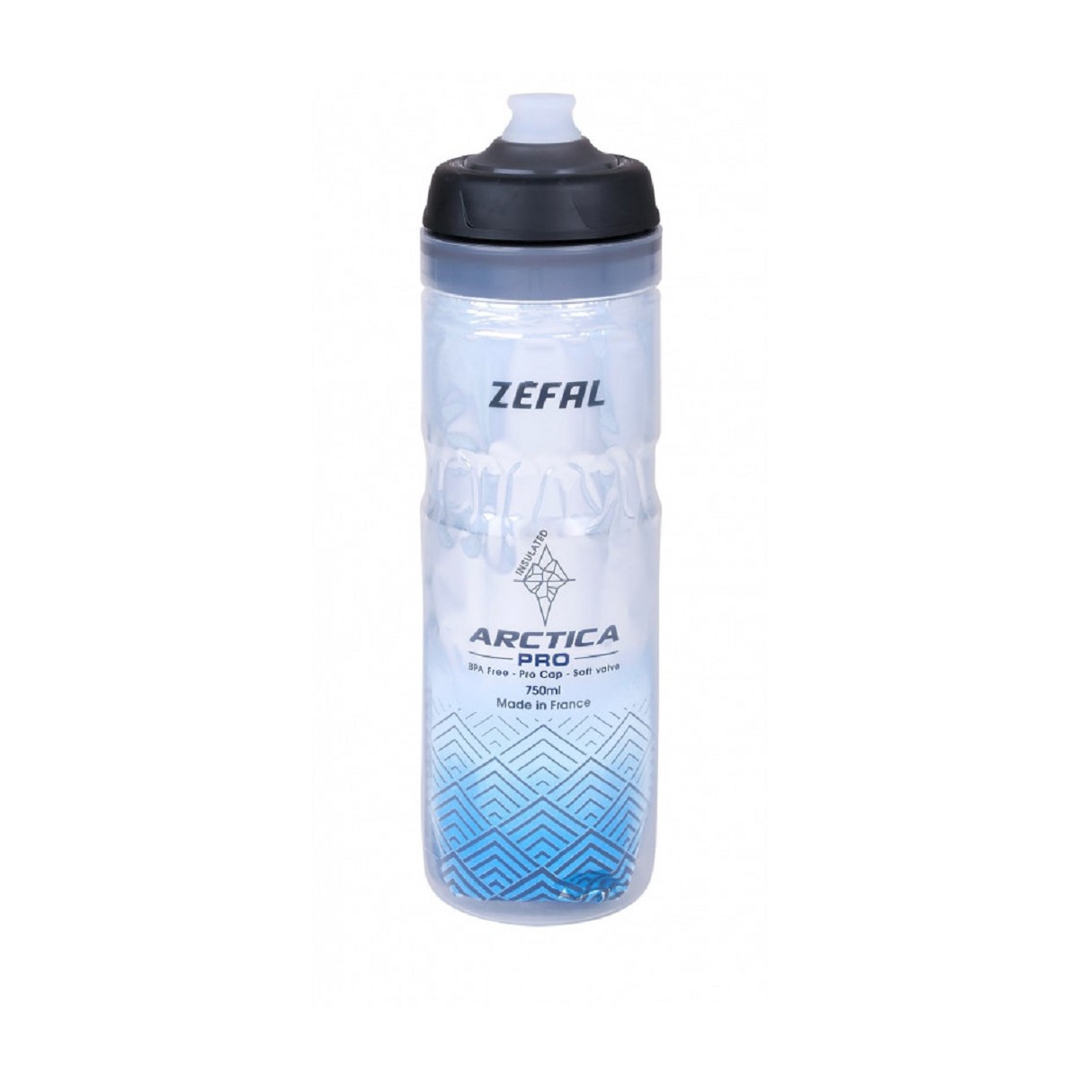 ZEFAL ARCTICA PRO 75 750ML termo pudele zila / pelēka