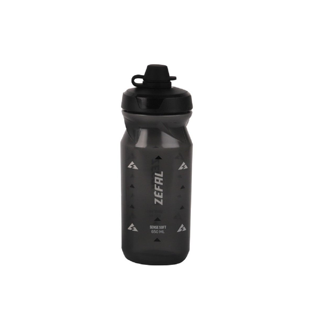 ZEFAL SENSE SOFT 65 NO MUD 650ML water bottle - black