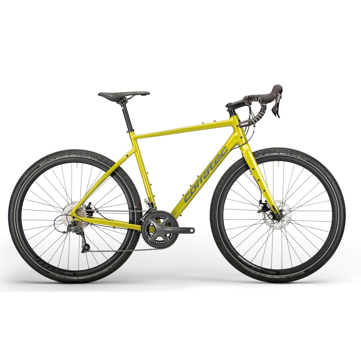 CORRATEC ALLROAD TRAVEL 2 gravel velosipēds - dzeltens