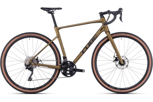 CUBE NUROAD PRO gravel bicycle - metalmoss/black - 2023
