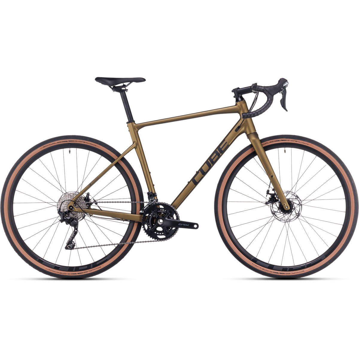 CUBE NUROAD PRO gravel bicycle - metalmoss/black - 2023