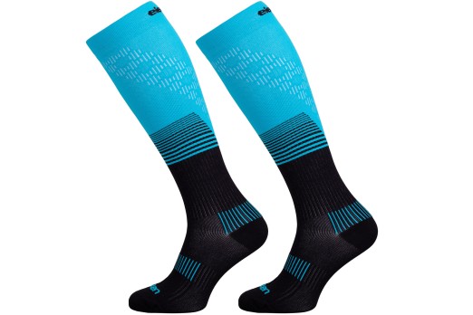 ELEVEN SPORTSWEAR long compression socks POWERFLOW blue
