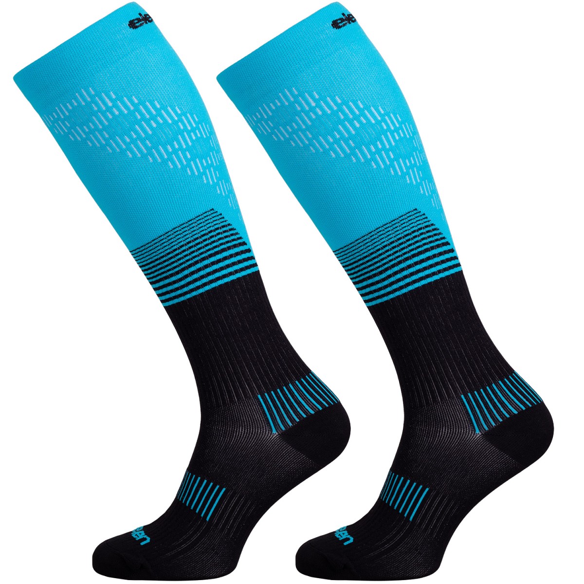 ELEVEN SPORTSWEAR long compression socks POWERFLOW blue