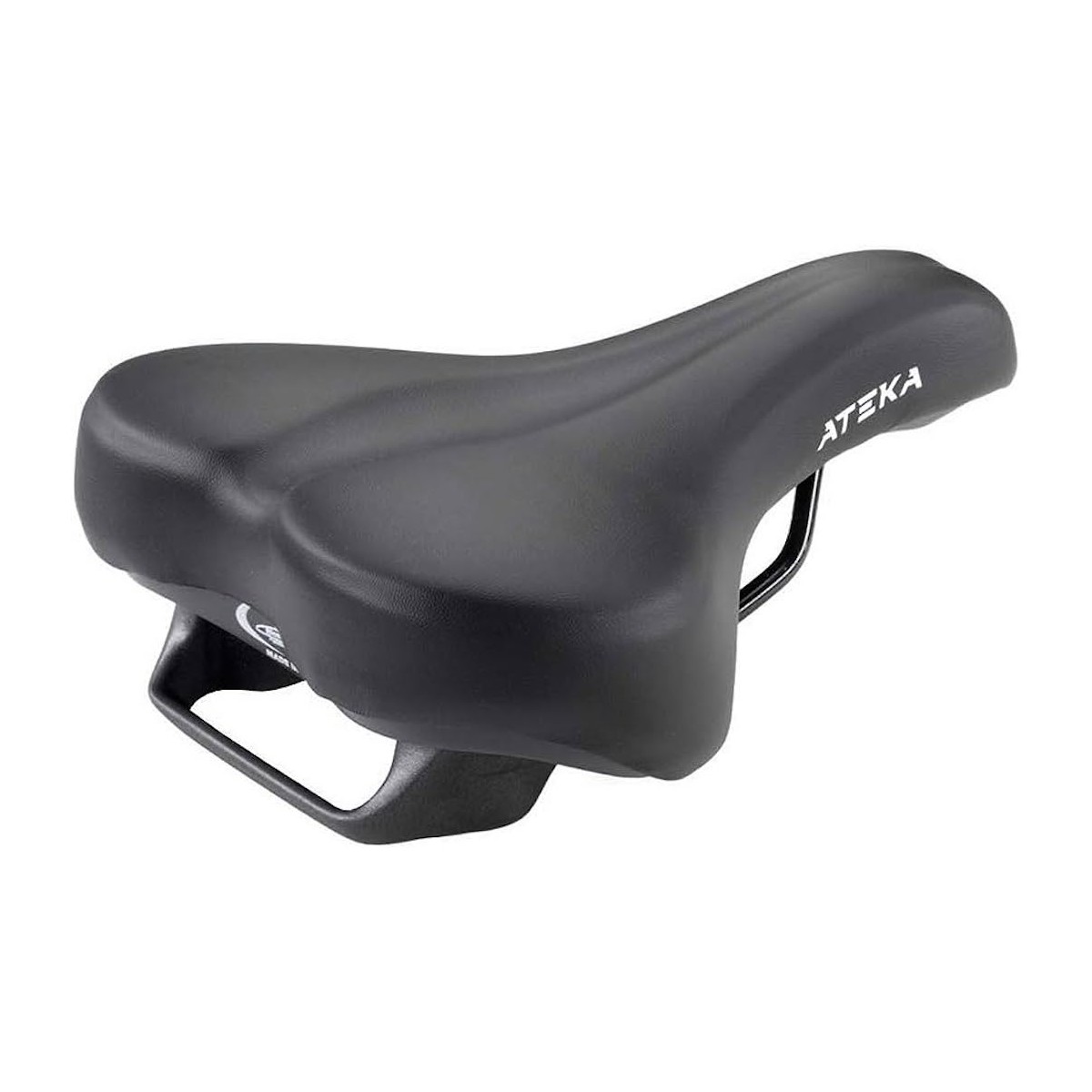 SELLE MONTE GRAPPA ATEKA WITH HANDLE 255X200MM saddle - black