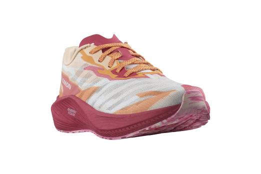 SALOMON AERO VOLT W running shoes - pink/orange/white