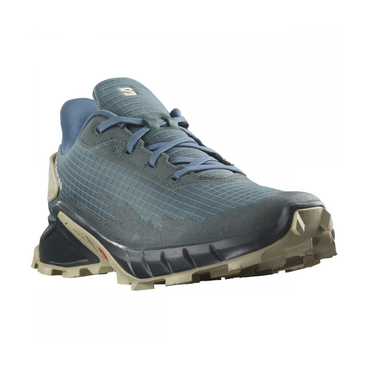 SALOMON ALPHACROSS 4 trail running shoes - blue/dark blue