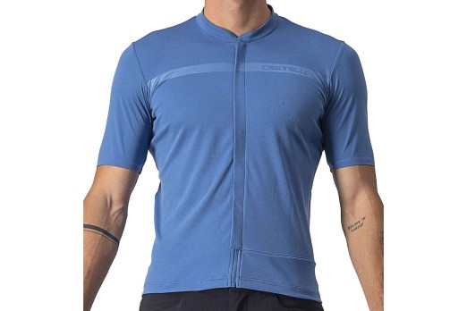 CASTELLI UNLIMITED ALL ROAD cycling shirt - blue