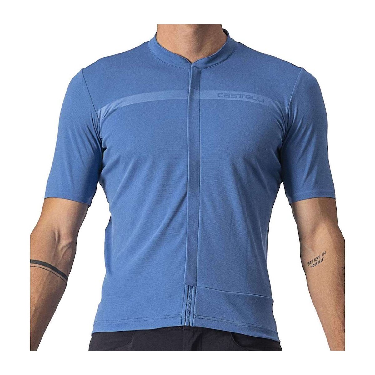 CASTELLI UNLIMITED ALL ROAD cycling shirt - blue
