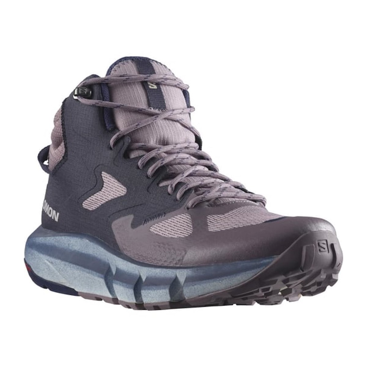 SALOMON PREDICT HIKE MID GTX W hiking footwear - violet/blue