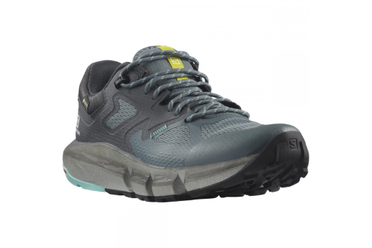 SALOMON PREDICT HIKE GTX W hiking footwear - grey/blue