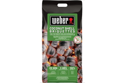 WEBER coconut shell briquettes 2kg 18450