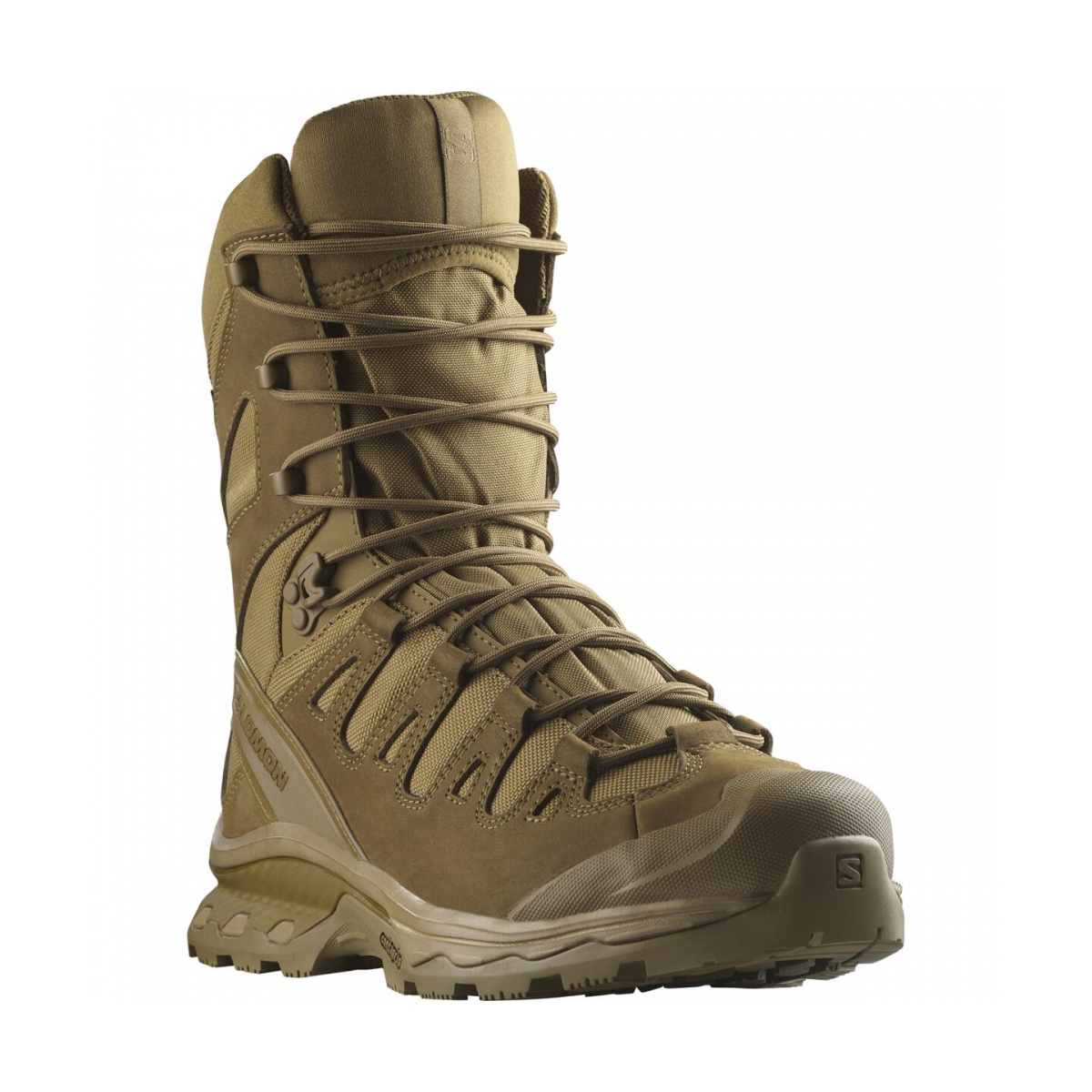 SALOMON QUEST 4D FORCES 2 HIGH GTX EN tactical footwear - COYOTE brown