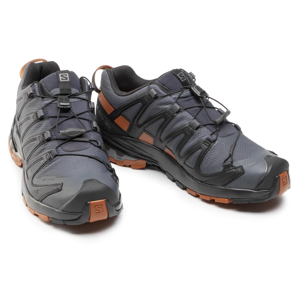 SALOMON XA PRO 3D V8 GTX hiking footwear - grey/black/orange